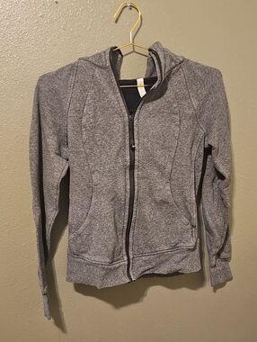 Lululemon Heather Gray Scubba Jacket